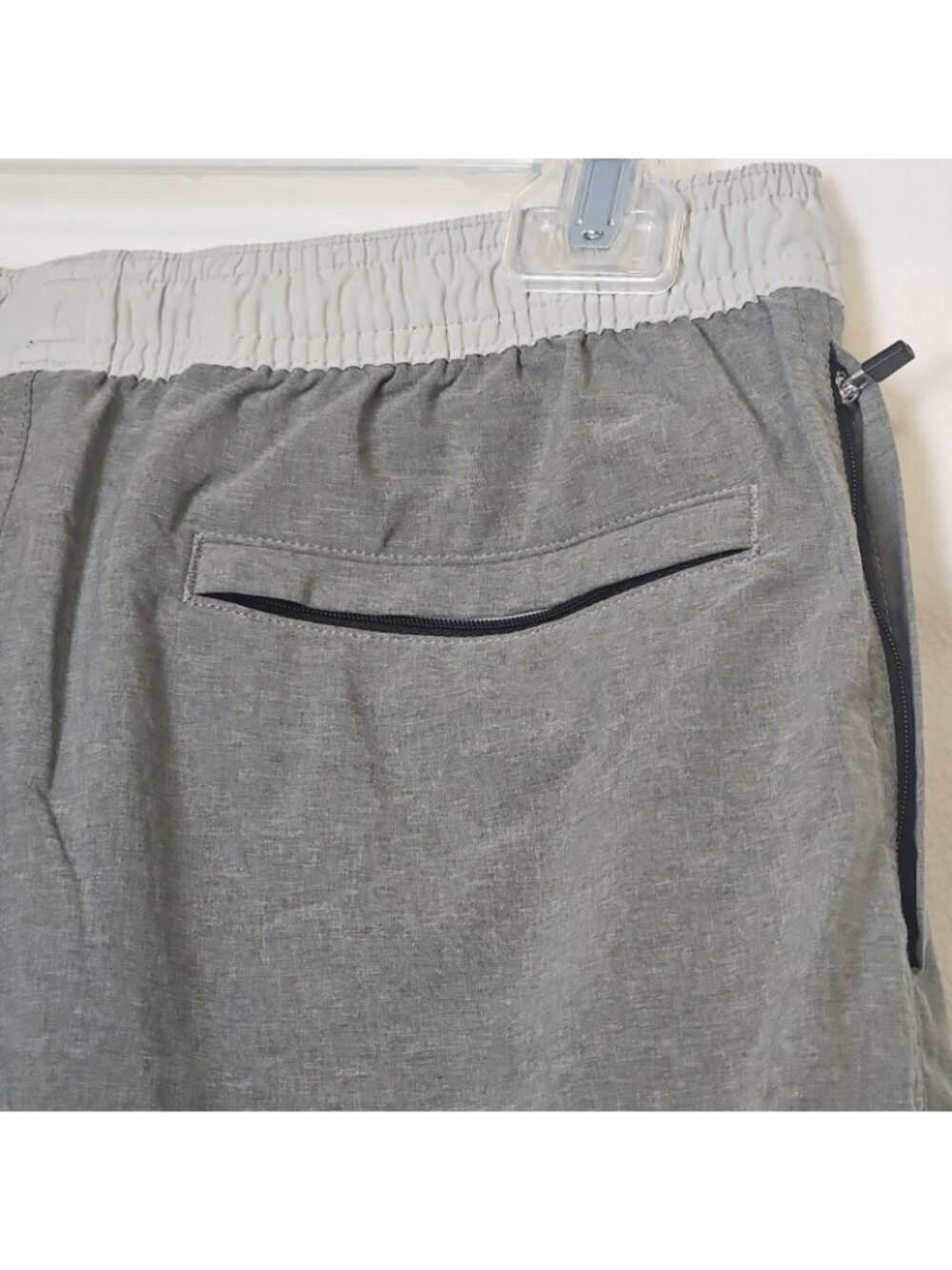 Chubbies Stretch Shorts "The Weekend Has Arrived" Mens Sz Large Gray 7” Inseam - Picture 7 of 11